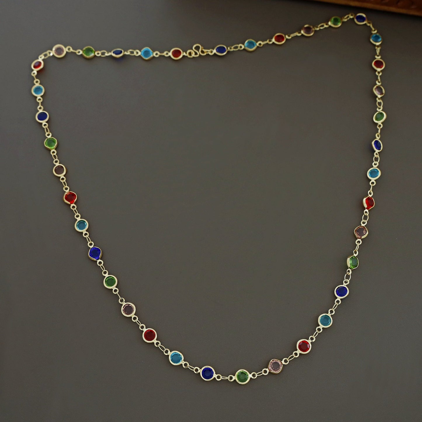 Multicolour Long Neckpiece